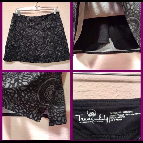 Tranquility by Colorado Clothing Dresses & Skirts - NWOT. SKORT TRANQUILITY. Ultimate comfort and fit.